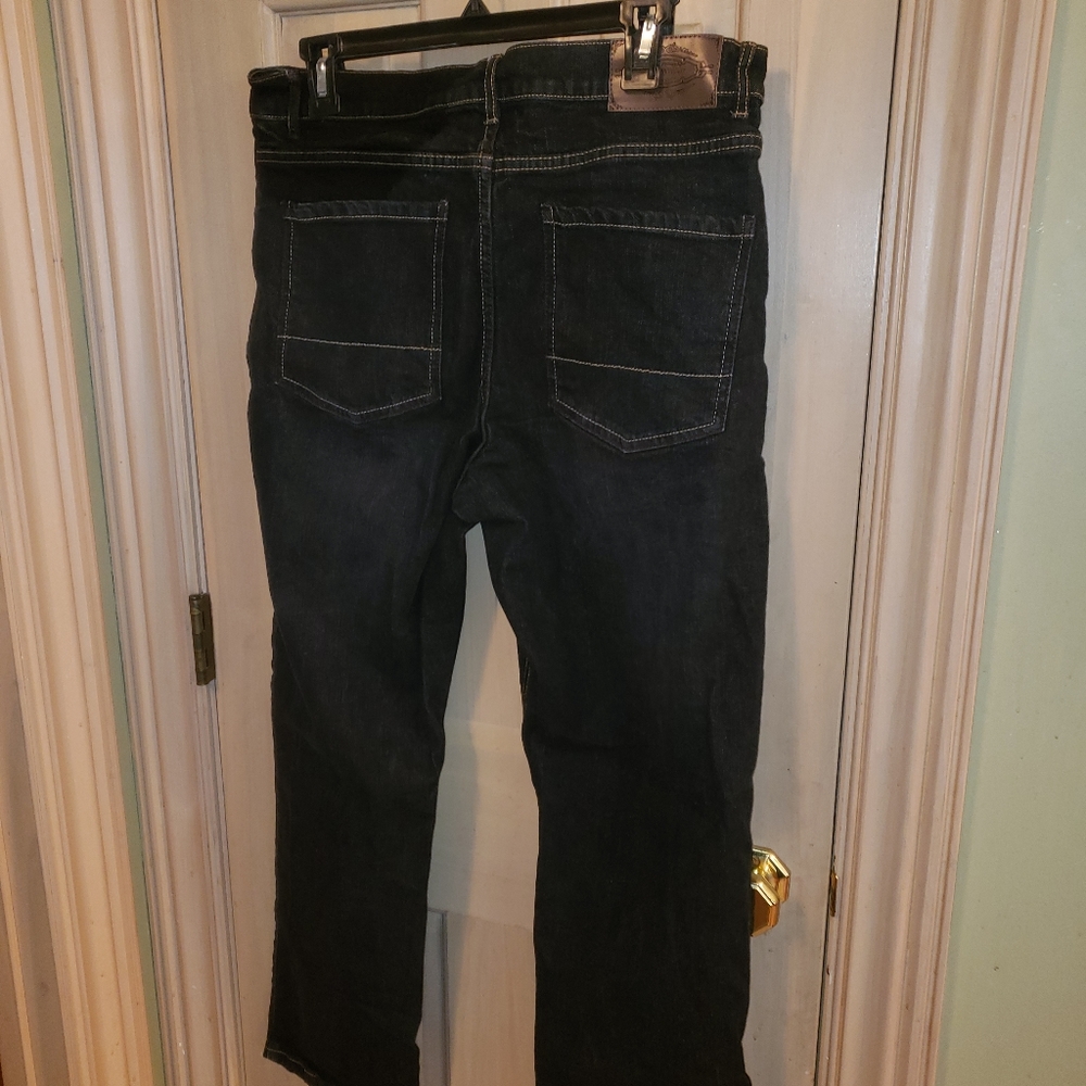 Like new Mens sz 32 x 29 Samuel Windsor Black Jeans - Picture 6 of 7